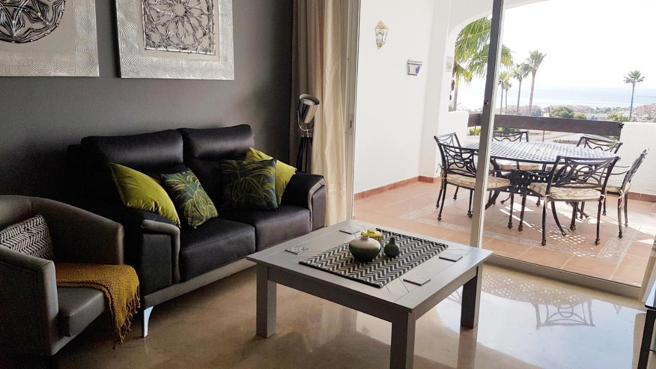 Modern Duquesa 2 Bed Outstanding View Of Sea Golf Manilva Exterior foto